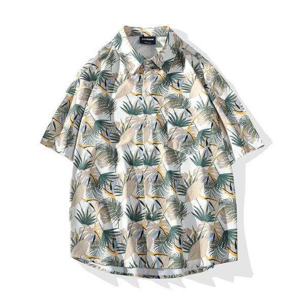 men s dress shirts fashionable short sleeve button down printed perfect for casual wear 230707, White;black
men s dress shirts fashionable short sleeve button down printed perfect for casual wear 230707, White;black