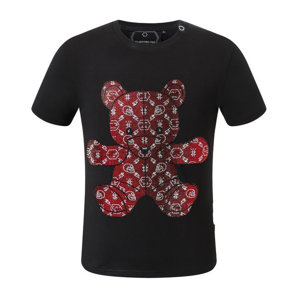 22ss men t shirt designer pp skull diamond t shirt short sleeve dollar brown bear brand o-neck skulls pp2117, White;black
22ss men t shirt designer pp skull diamond t shirt short sleeve dollar brown bear brand o-neck skulls pp2117, White;black