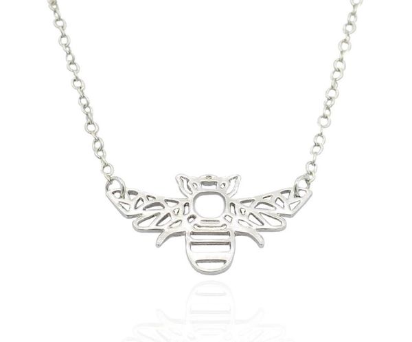 jewelry wild animal origami bee pendant necklaces pendants necklace party honey accessories link chain everyday ketting gift ann5430205, Silver
jewelry wild animal origami bee pendant necklaces pendants necklace party honey accessories link chain everyday ketting gift ann5430205, Silver