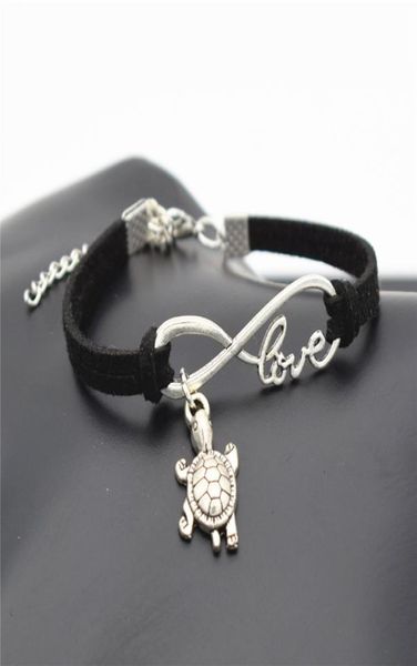 afshor chic 2018 beach lovely animals jewelry small tortoise cute silver sea turtle charms love infinity leather unique men bracel3049216, Golden;silver
afshor chic 2018 beach lovely animals jewelry small tortoise cute silver sea turtle charms love infinity leather unique men bracel3049216, Golden;silver