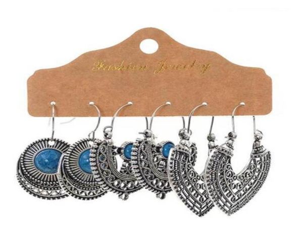 3pairset boho wedding party jewelry vintage ethnic antique silver leaf dangle earrings women8375279
3pairset boho wedding party jewelry vintage ethnic antique silver leaf dangle earrings women8375279