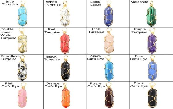 gold brass wire wrapped amethyst turquoise tiger eye hexagonal prism natural crystal bullet stone pendant for jewelry making6140645, Silver
gold brass wire wrapped amethyst turquoise tiger eye hexagonal prism natural crystal bullet stone pendant for jewelry making6140645, Silver