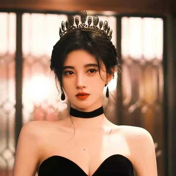 hair pins ju jingyi same black crown headdress bridal wedding dress hair jewelry baroque princess crystal crown
hair pins ju jingyi same black crown headdress bridal wedding dress hair jewelry baroque princess crystal crown