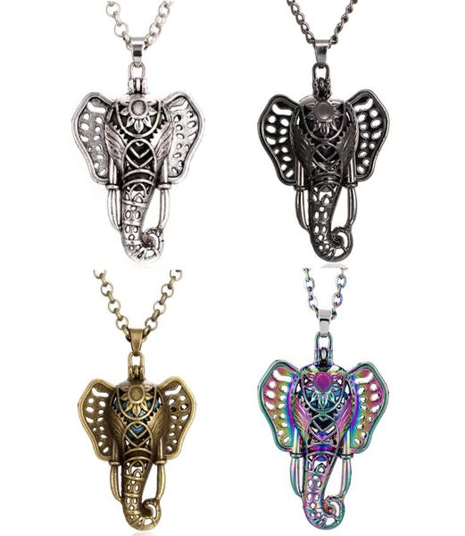 multicolor elephant lava rock aroma essential oil diffuser bohemian hollow magnetic closure locket pendant necklace with 70cm chai9989805, Silver
multicolor elephant lava rock aroma essential oil diffuser bohemian hollow magnetic closure locket pendant necklace with 70cm chai9989805, Silver