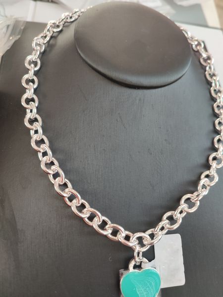 silver necklace chains link men's jewelry heart pendant necklaces for women set ring fashion jewlery designer gold womens couple bracel
silver necklace chains link men's jewelry heart pendant necklaces for women set ring fashion jewlery designer gold womens couple bracel