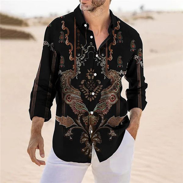 men's dress shirts long sleeve lapel button shirt prom casual outdoor street pattern blue gold 2023 fashion plus size 6xl 230707, White;black
men's dress shirts long sleeve lapel button shirt prom casual outdoor street pattern blue gold 2023 fashion plus size 6xl 230707, White;black