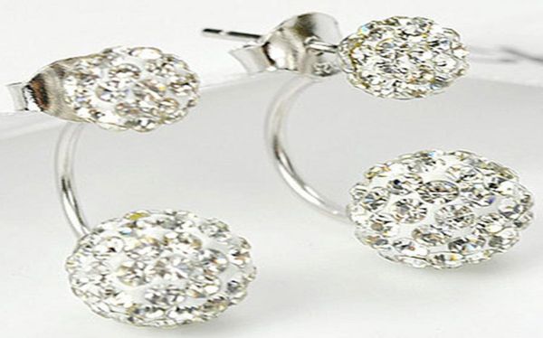 double sided shambala ball stud earrings diamond crystal disco beads earings 925 silver plated fine jewelry for women4421734, Golden;silver
double sided shambala ball stud earrings diamond crystal disco beads earings 925 silver plated fine jewelry for women4421734, Golden;silver