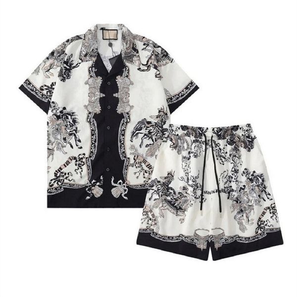 designers mens tracksuits sets jogger shirts sporting suit men women short pants t-shirt pullover designer sportswear sets 02, Gray 
designers mens tracksuits sets jogger shirts sporting suit men women short pants t-shirt pullover designer sportswear sets 02, Gray