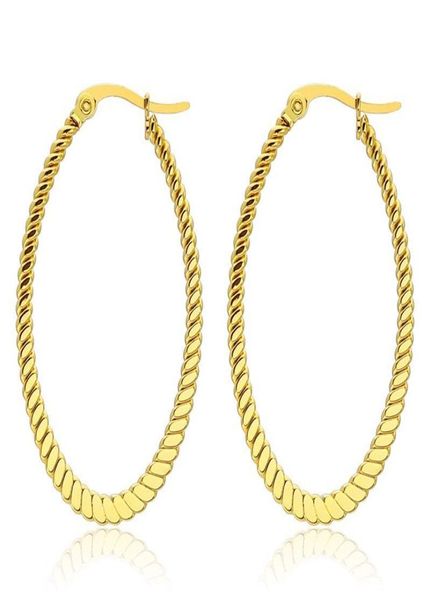 whole 514e titanium steel oval circle hoop earrings for women jewelry no stone gold white color7568839, Golden;silver
whole 514e titanium steel oval circle hoop earrings for women jewelry no stone gold white color7568839, Golden;silver