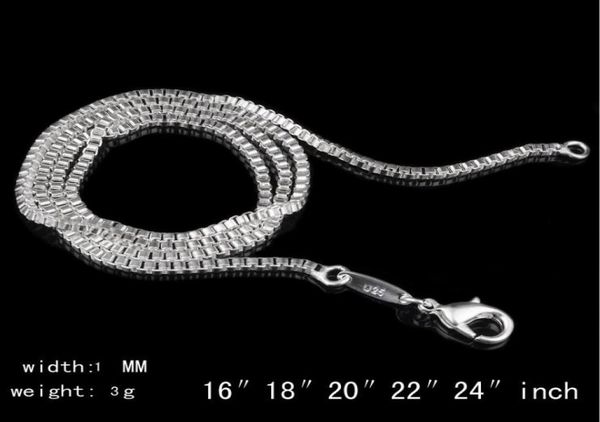 925 sterling silver plated 1mm box chain for women size 16 to 24inch dc07 new 925 silver plate lobster clasps smooth chains n3806833
925 sterling silver plated 1mm box chain for women size 16 to 24inch dc07 new 925 silver plate lobster clasps smooth chains n3806833