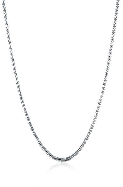 highquality 316l stainless steel snake chain necklace 2mm 1624 inches fashion jewelry factory outlet wjl15174872998, Silver
highquality 316l stainless steel snake chain necklace 2mm 1624 inches fashion jewelry factory outlet wjl15174872998, Silver