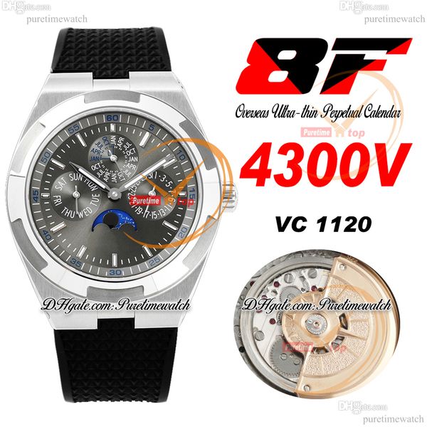 8f overseas perpetual calendar moonphase 4300v a1120 automatic mens watch gray stick dial black rubber strap reloj hombre super version edit, Slivery;brown
8f overseas perpetual calendar moonphase 4300v a1120 automatic mens watch gray stick dial black rubber strap reloj hombre super version edit, Slivery;brown