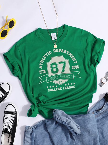 women's tshirt york 87 estd2008 college league letter tee shirt vintage individual clothes creativity tshirt aesthetic summer women 230, White
women's tshirt york 87 estd2008 college league letter tee shirt vintage individual clothes creativity tshirt aesthetic summer women 230, White