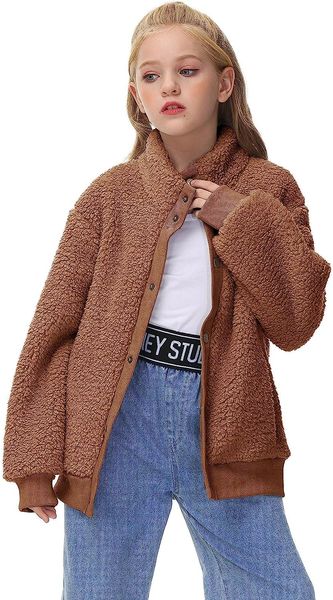 girls warm fleece jacket button up faux shearling chunky outerwear coat with pockets 4.6 4.6 out of 5 stars 426 ratings, Blue;gray
girls warm fleece jacket button up faux shearling chunky outerwear coat with pockets 4.6 4.6 out of 5 stars 426 ratings, Blue;gray
