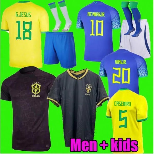 22 23 brazils vini jr. soccer jerseys brasil casemiro 23 24 national team g.jesus p.coutinho home away men kids kit .paqueta t.silva pele m, Black;yellow
22 23 brazils vini jr. soccer jerseys brasil casemiro 23 24 national team g.jesus p.coutinho home away men kids kit .paqueta t.silva pele m, Black;yellow