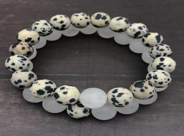 10mm matte dalmatian jasper matte jade beads braceletgemstone braceletturquoise round beadselastic braceletwhole bracele7657829, Black
10mm matte dalmatian jasper matte jade beads braceletgemstone braceletturquoise round beadselastic braceletwhole bracele7657829, Black