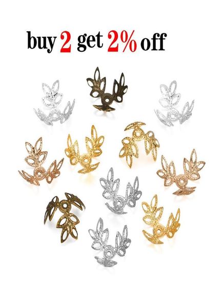 100pcs lot 16x16mm metallic kc gold three leaves spacer beads end cap for diy jewelry making bracelet findings supplies7845250, Silver
100pcs lot 16x16mm metallic kc gold three leaves spacer beads end cap for diy jewelry making bracelet findings supplies7845250, Silver