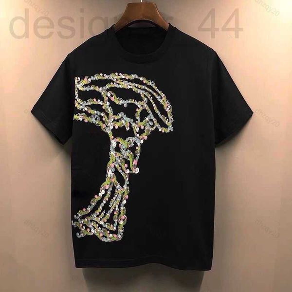 men's t-shirts designer designer short sleeve t shirt mens fashion luxury round neck summer new half length casual pullover x46w, White;black
men's t-shirts designer designer short sleeve t shirt mens fashion luxury round neck summer new half length casual pullover x46w, White;black
