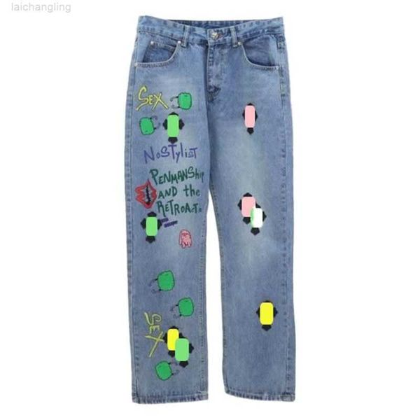 men's jeans designer embroidery chrome straight trousers heart letter prints long trend brand motorcycle pant7rm9, Blue
men's jeans designer embroidery chrome straight trousers heart letter prints long trend brand motorcycle pant7rm9, Blue