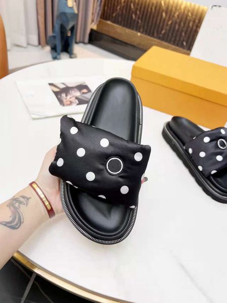 fashion slippers luis brand designers summer sandals vuttonity women slide classic leisure slippers l151, Black
fashion slippers luis brand designers summer sandals vuttonity women slide classic leisure slippers l151, Black