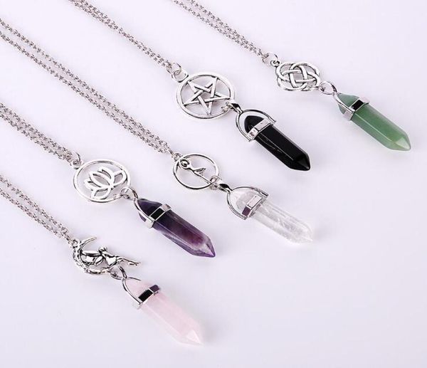 women necklace colour hexagonal column bullet sweater chain star lotus pendant flower fairy necklace 2019587, Silver
women necklace colour hexagonal column bullet sweater chain star lotus pendant flower fairy necklace 2019587, Silver