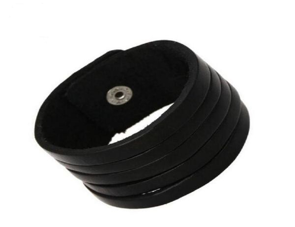 punk rock genuine cow leather cuff bracelet multilayer black cowhide male hand wrap bracelet wristband bangle for men jewelry9523162, White
punk rock genuine cow leather cuff bracelet multilayer black cowhide male hand wrap bracelet wristband bangle for men jewelry9523162, White