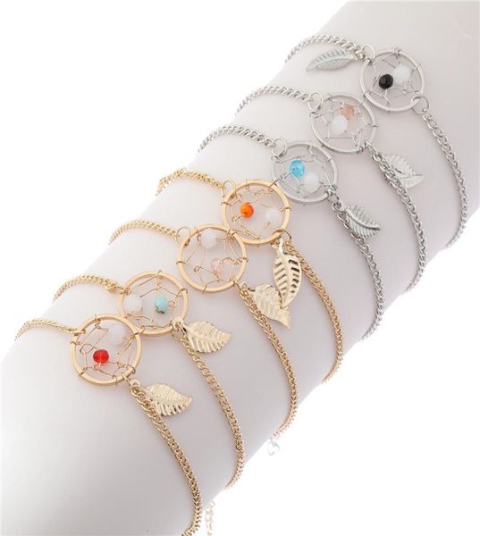 dream catcher bracelet fashion women039s leaf adjustable european and american bracelets whole9274567, Golden;silver
dream catcher bracelet fashion women039s leaf adjustable european and american bracelets whole9274567, Golden;silver