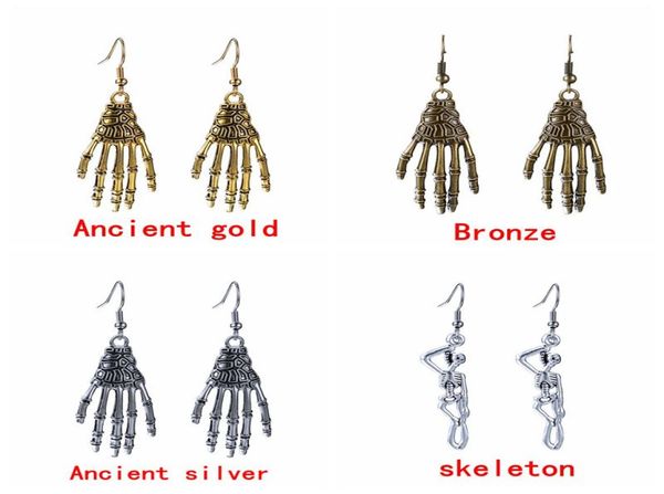 fashion halloween festival skull hand earring for women and children vintage skull bones dangle earrings9117752, Golden
fashion halloween festival skull hand earring for women and children vintage skull bones dangle earrings9117752, Golden