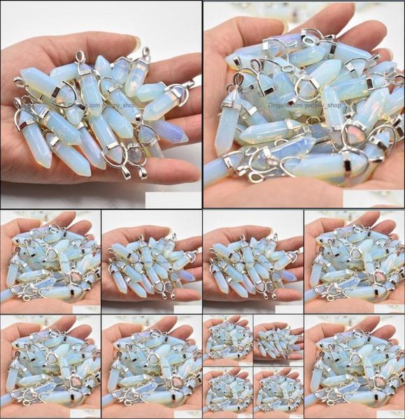 charms jewelry findings components fashion selling opal stone hexagonal healing reiki point pendants for making drop delivery 20215687025, Bronze;silver
charms jewelry findings components fashion selling opal stone hexagonal healing reiki point pendants for making drop delivery 20215687025, Bronze;silver