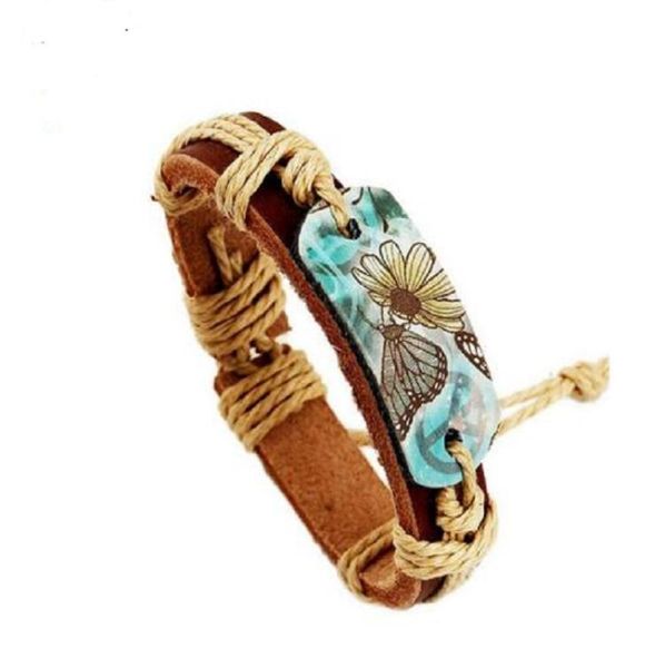 summer trendy genuine brown leather bracelets color butterfly flower peace heat press charm wrap bracelet wristband6001853, Golden;silver
summer trendy genuine brown leather bracelets color butterfly flower peace heat press charm wrap bracelet wristband6001853, Golden;silver