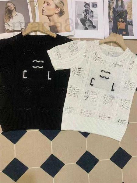 women's t-shirt designer summer 2023 new contrast letter round neck short sleeve knit shirt fashionable and versatile f7ho, White
women's t-shirt designer summer 2023 new contrast letter round neck short sleeve knit shirt fashionable and versatile f7ho, White