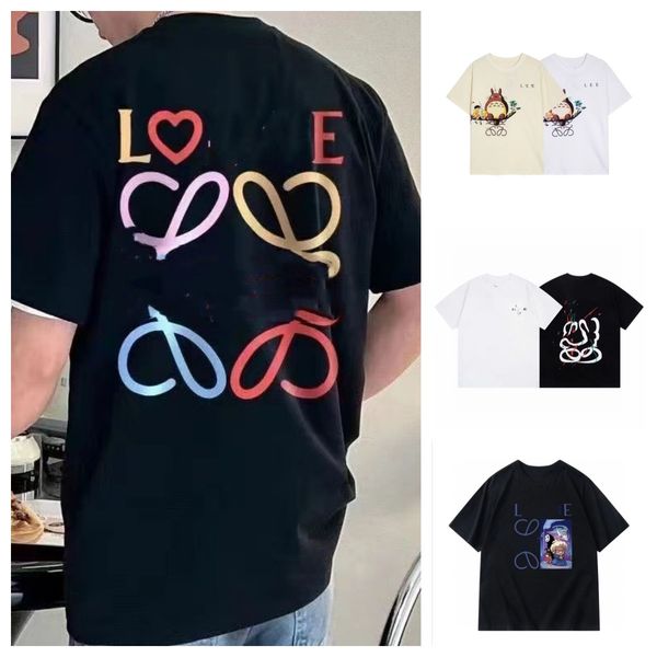 summer mens women designers t shirt man womens tshirt with loewees letters print short sleeves shirts men loose oversize luxury street tees, White;black
summer mens women designers t shirt man womens tshirt with loewees letters print short sleeves shirts men loose oversize luxury street tees, White;black