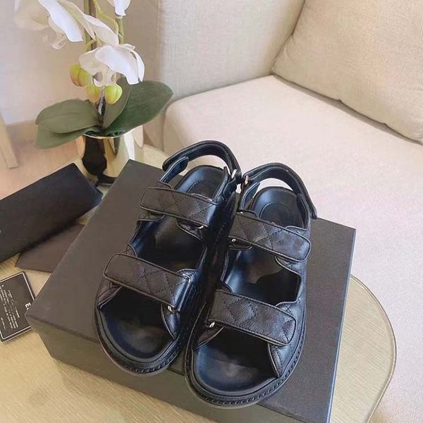 man women designer sandals crystal calf leather casual quilted platform summer comfortable beach slipper auce, Black
man women designer sandals crystal calf leather casual quilted platform summer comfortable beach slipper auce, Black