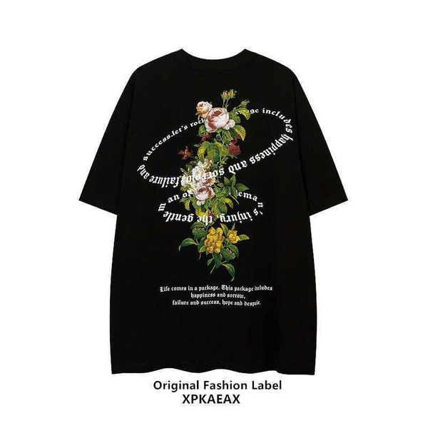 stussys men's t-shirt fashion brand floral printed t-shirts for men and women bf couple costume china-chic oversize 5/4 short sleeve, White;black
stussys men's t-shirt fashion brand floral printed t-shirts for men and women bf couple costume china-chic oversize 5/4 short sleeve, White;black