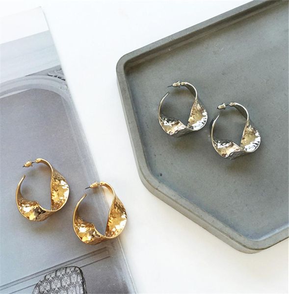 2019 retro geometric attractive women fashion earrings jewelry metal irregular geometrical earrings contracted8134397, Silver
2019 retro geometric attractive women fashion earrings jewelry metal irregular geometrical earrings contracted8134397, Silver