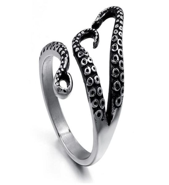 creative rinhoo cool rings dragon ring titanium steel gothic deep sea squid ocs ring fashion jewelry opened adjustable size to2762345, Golden;silver
creative rinhoo cool rings dragon ring titanium steel gothic deep sea squid ocs ring fashion jewelry opened adjustable size to2762345, Golden;silver