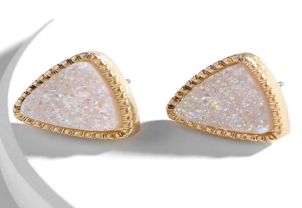 druzy drusy earrings gold plated triangle geometry stone stud earings christmas gift3532738, Golden;silver
druzy drusy earrings gold plated triangle geometry stone stud earings christmas gift3532738, Golden;silver