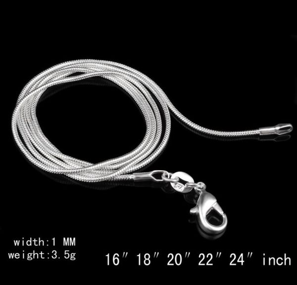 sterling silver plated 925 snake chain necklaces for woman lobster clasps smooth chain statement jewelry size 1mm 16 18 20 22 24 i7078153
sterling silver plated 925 snake chain necklaces for woman lobster clasps smooth chain statement jewelry size 1mm 16 18 20 22 24 i7078153