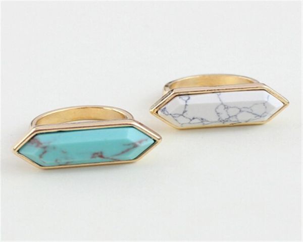 fashion geometry blue turquoise wedding ring retro punk natural stone gold plated for women fine jewelry5815134, Golden;silver
fashion geometry blue turquoise wedding ring retro punk natural stone gold plated for women fine jewelry5815134, Golden;silver
