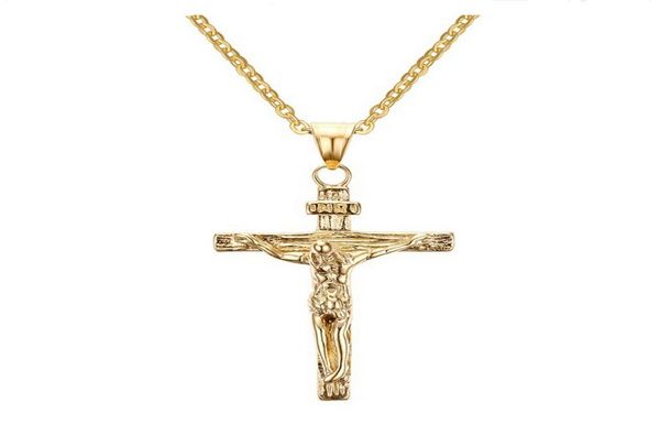 jesus piece pendant christian jewelry gift whole vintage stainless steel18k gold plated chain cross necklace men7884469, Silver
jesus piece pendant christian jewelry gift whole vintage stainless steel18k gold plated chain cross necklace men7884469, Silver