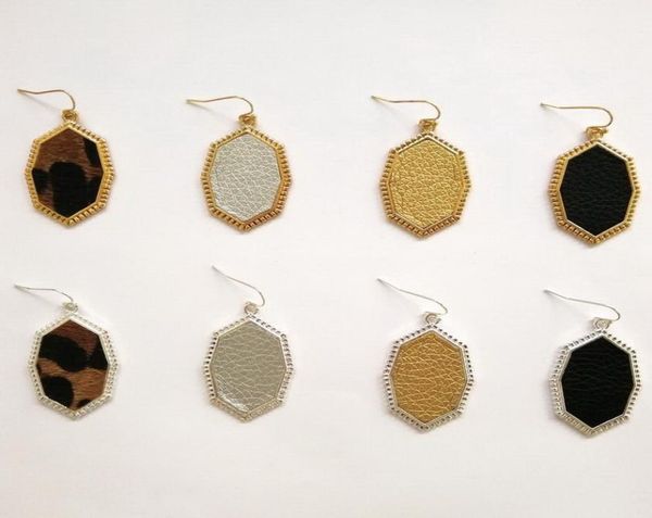designer leopard earrings for women hexagon prism charms pu leather dangle earring boutique jewelry christmas gifts7640592, Golden
designer leopard earrings for women hexagon prism charms pu leather dangle earring boutique jewelry christmas gifts7640592, Golden