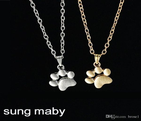 foreign trade explosions jewelry cute animal cat feet 18k goldplated necklace selling accessories whole 9104264, Silver
foreign trade explosions jewelry cute animal cat feet 18k goldplated necklace selling accessories whole 9104264, Silver