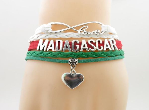 infinity love madagascar country bracelet heart charm madagascar national flag green white bracelets bangles for woman and man5723368, Golden;silver
infinity love madagascar country bracelet heart charm madagascar national flag green white bracelets bangles for woman and man5723368, Golden;silver