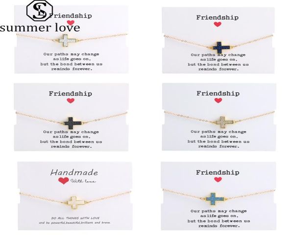 fashion design women cross charm bracelets natural resin druzy stone gold copper chain bracelets bangles for girl summer jewelry g4543072, Black
fashion design women cross charm bracelets natural resin druzy stone gold copper chain bracelets bangles for girl summer jewelry g4543072, Black