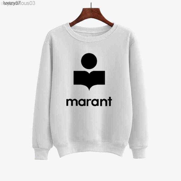 2023 women's sweatshirt marant print hoodie long sleeve sportswear harajuku pullover sweater, Black
2023 women's sweatshirt marant print hoodie long sleeve sportswear harajuku pullover sweater, Black