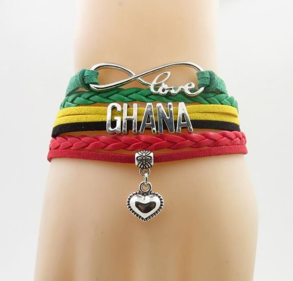 infinity national ghana bracelet heart charm love ghana national flag bracelet bangle for world cup3311118, Golden;silver
infinity national ghana bracelet heart charm love ghana national flag bracelet bangle for world cup3311118, Golden;silver
