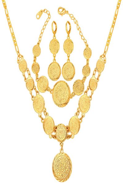 women 18k gold plated muslim symbol coin beaded necklace bracelet earrings set necklace earring bracelet set3909837, Black
women 18k gold plated muslim symbol coin beaded necklace bracelet earrings set necklace earring bracelet set3909837, Black