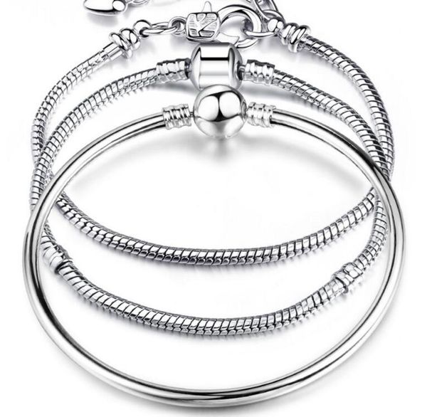 charm bracelets 925 sterling silver 3mm snake chain fit charms bead bangle bracelet fashion jewelry diy gift for men women 7 styles3453682, Golden;silver
charm bracelets 925 sterling silver 3mm snake chain fit charms bead bangle bracelet fashion jewelry diy gift for men women 7 styles3453682, Golden;silver