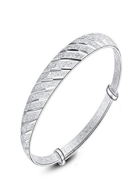 new vintage ajustable carving bangle bracelet fashion 925 sterling silver plated bracelets jewelry women bangles nice gift3193942, Black
new vintage ajustable carving bangle bracelet fashion 925 sterling silver plated bracelets jewelry women bangles nice gift3193942, Black