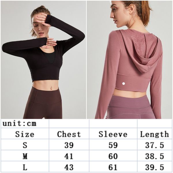 ll-f162 exercise fitness wear hoodies womens yoga outfit hooded sweatshirt sportswear outer outdoor apparel casual running shirt long sleeve
ll-f162 exercise fitness wear hoodies womens yoga outfit hooded sweatshirt sportswear outer outdoor apparel casual running shirt long sleeve